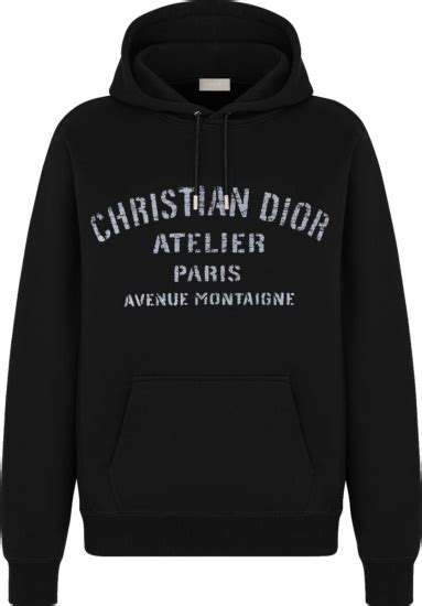 men black dior hoodie|grey christian Dior hoodie.